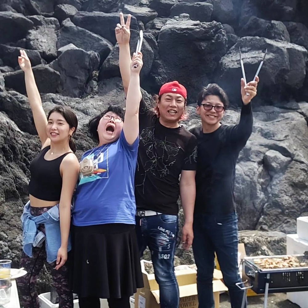 バーベキュー 八丈島3